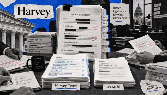 Harvey vale 15.500 millones: la IA jurídica apuesta por modelos propios