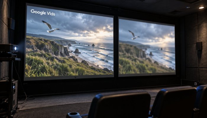 Google Vids teeb AI-video tasuta, kuid 1080p ei ilmu alati