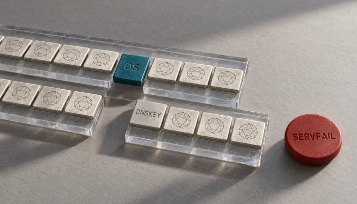 Zapnutie DNSSEC nestačí: chybný DS záznam môže odstaviť doménu