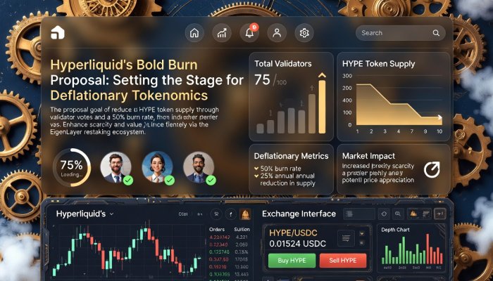 Hyperliquid's Bold Burn Proposal: Setting the Stage for Deflationary Tokenomics
