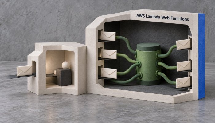 AWS Lambda esegue server Node.js senza adapter, ma solo in un runtime