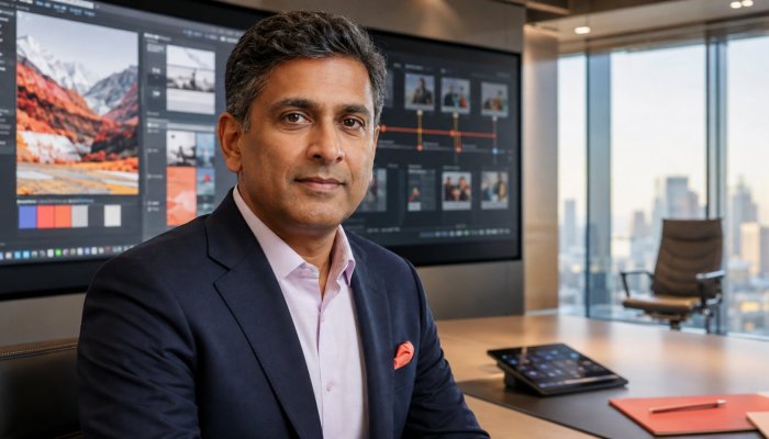 Adobe次期CEOはチャクラヴァーシー氏、AI競争下で企業部門出身を選択