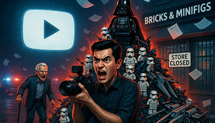 How to Go Viral on YouTube in 2026: Help an 83-Year-Old Man Sell His $200,000 LEGO Collection… and End Up as the Target of a Criminal Investigation