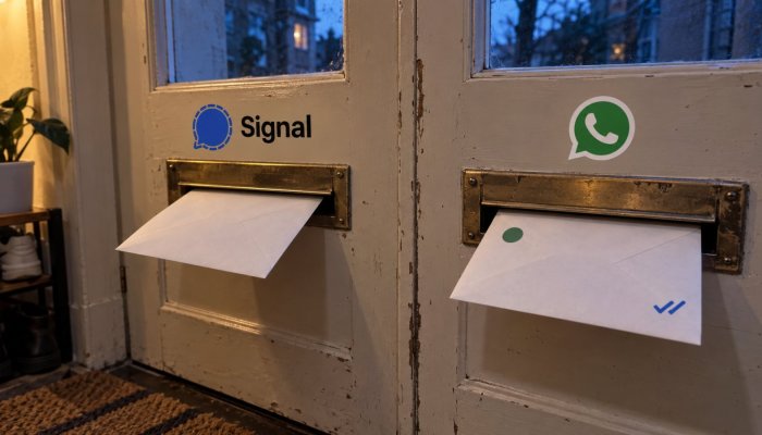 Signal эсвэл WhatsApp: ижил шифрлэлт metadata-г ижил хамгаалахгүй