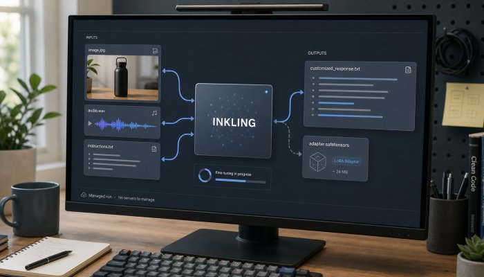 Inkling от Thinking Machines: как новичку протестировать модель и дообучить её