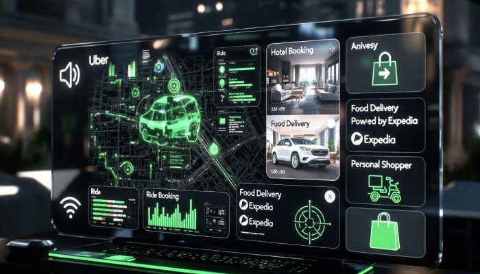 Uber превращается в «супер-приложение»: бронирование отелей, ИИ-помощник и доставка в номер