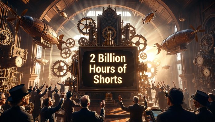 YouTube Viewers Now Watch 2 Billion Hours of Shorts on TVs Every Month