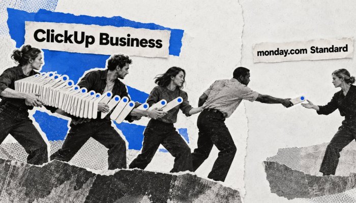 ClickUp ή monday.com: ίδια $12, αλλά 20πλάσια όρια αυτοματισμού