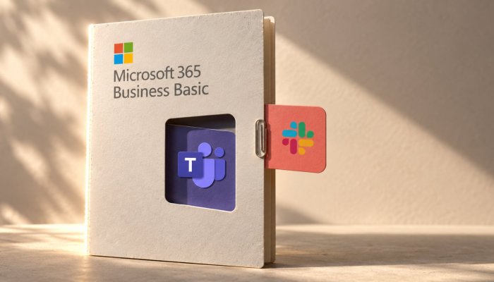 Slack ou Teams: a suíte já contratada pesa mais que o chat
