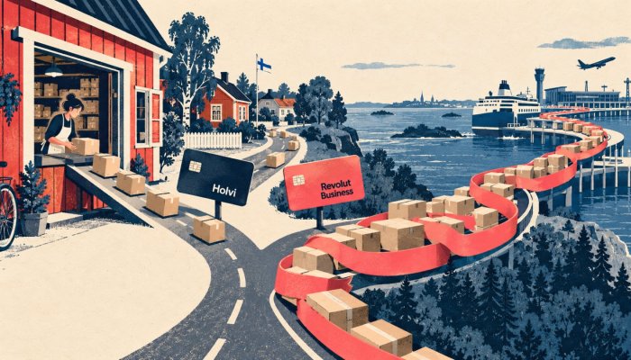 Holvi vai Revolut Business? Valuutat voivat kumota halvemman kuukausihinnan