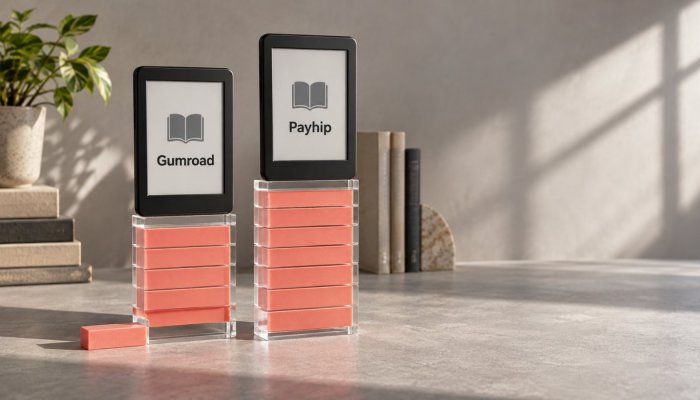 Gumroad či Payhip: pri lacnom produkte rozhodne fixných 50 centov