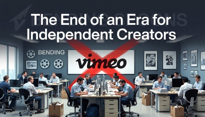 Vimeo's Third Wave of Layoffs: The End of an Era for Independent Creators as Bending Spoons Tightens Grip
