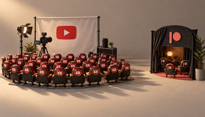 YouTube Memberships ці Patreon: меншая камісія можа даць менш удзельнікаў