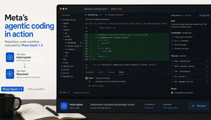 Muse Spark 1.3 কম tool call-এর দাবি করছে—benchmark এখনো vendor-নির্ভর