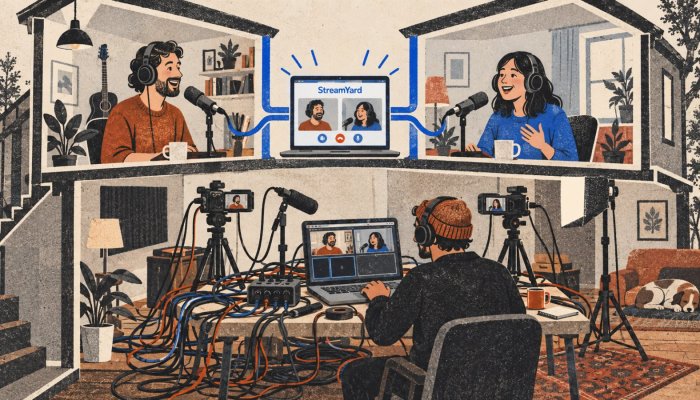 OBS или StreamYard: простота гостевого эфира требует ежемесячной платы