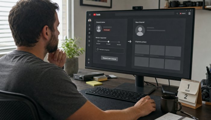 How Terminated YouTube Creators Can Request a New Channel in 2026