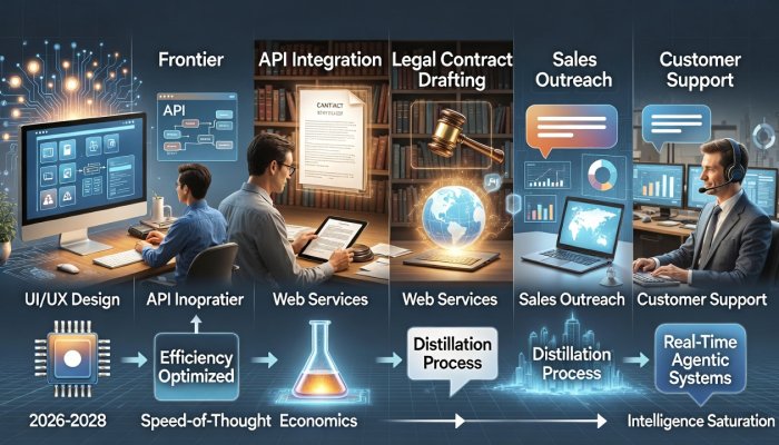 By 2027–2028, the question won't be "can AI do this task?" but "why would you ever do it without AI?"