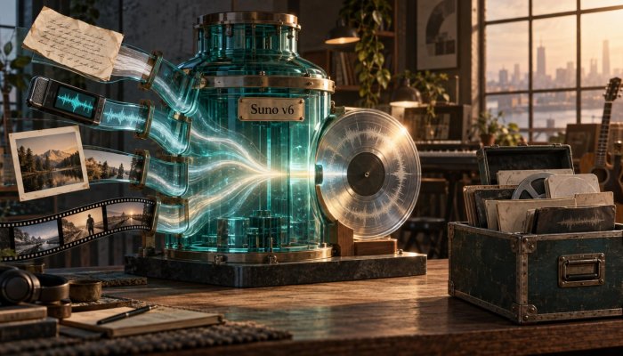 Suno v6 çıktı: eski modeller kapanırken lisanslı dönem başlıyor