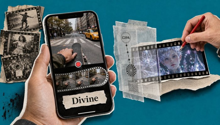 Divine सबके लिए खुला: छह सेकंड के वीडियो में AI सामग्री पर रोक
