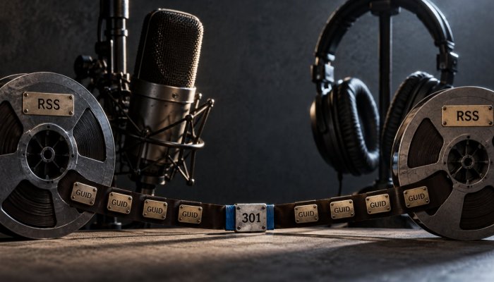 Podcast host বদলান listener না হারিয়ে—301 redirect-এর আগে GUID মিলান