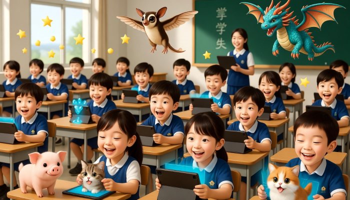 China Just Gamified School with Digital Pets — And Kids Are Begging for More Homework