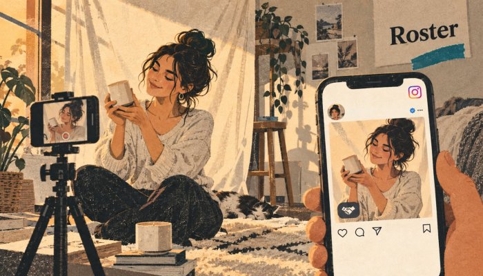 Roster, Instagram üreticisini reklam iznine kadar tek panelde taşıyor
