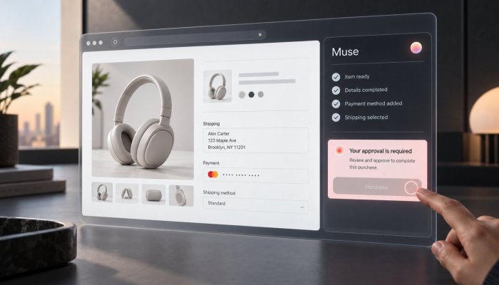 Meta Muse dapat bertransaksi sendiri—persetujuan pengguna menjadi batas utama