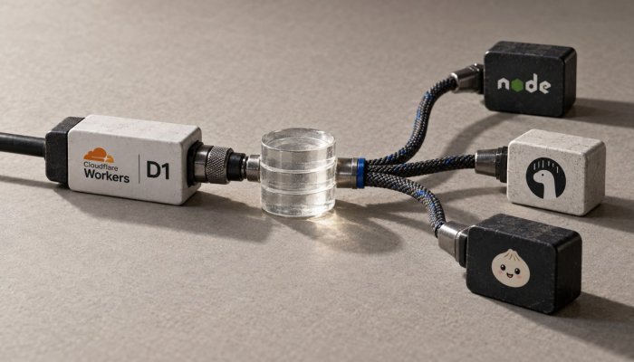 Cloudflare D1还是Turso:同为5美元档,运行时绑定更关键