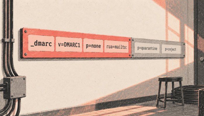 DMARC beállítása: a p=reject nem lehet az első lépés