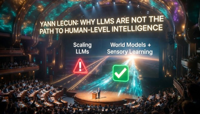 Yann LeCun’s Continued Crusade: Why LLMs Are Not the Path to Human-Level Intelligence