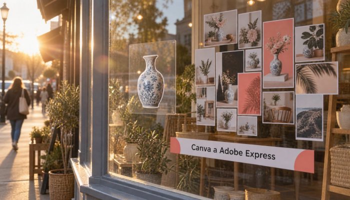 Canva, nebo Adobe Express: bezplatný tarif má jiného vítěze než šablony