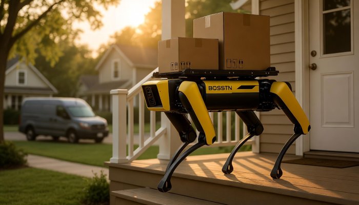 Bad News If You Were Counting on Delivery Work After AI Took Your Job: Boston Dynamics’ Spot Is Coming for the Last Mile
