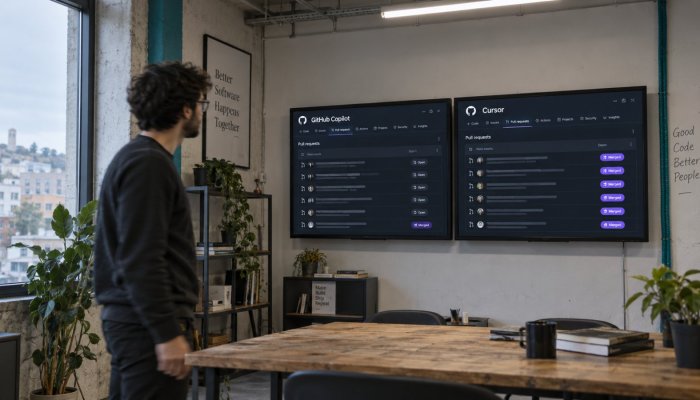 GitHub Copilot თუ Cursor: მიღებული pull request ფასზე მეტს ამბობს