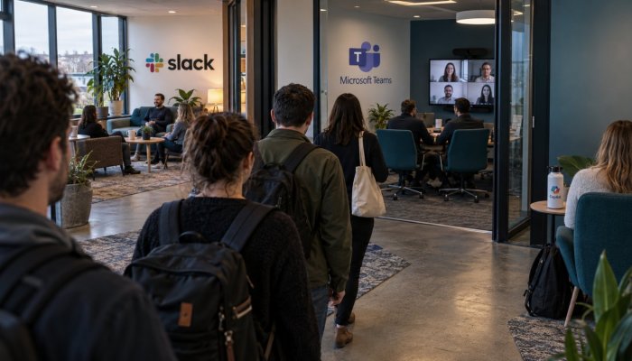 Slack vagy Microsoft Teams: az MI ára fordíthat a csapat választásán