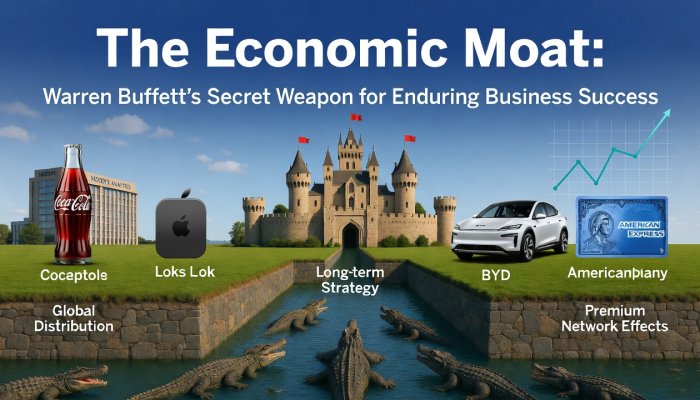 The Economic Moat: Warren Buffett's Secret Weapon for Enduring Business Success