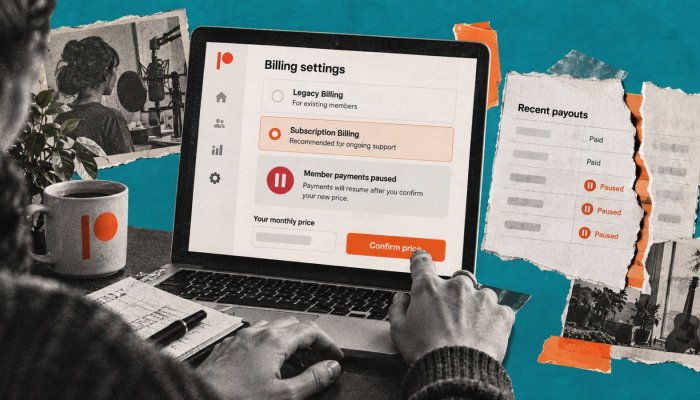 Patreon stellt die Abrechnung um – Untätigkeit pausiert die Einnahmen