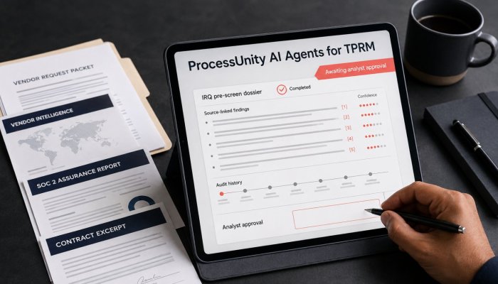 ProcessUnity agent-এ intake ৫৪% দ্রুত—ফলটি এখনো এক গ্রাহকের