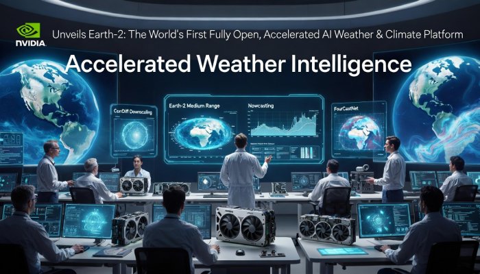NVIDIA Unveils Earth-2: The World's First Fully Open, Accelerated AI Weather & Climate Platform