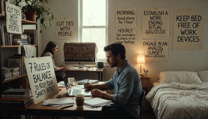 7 Rules of Balance to Keep Your Sanity Intact (Before It Flies Away)