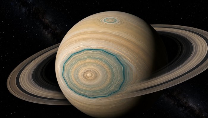 Saturn Grew a Moving Decagon—Its Famous Hexagon Is No Longer Alone