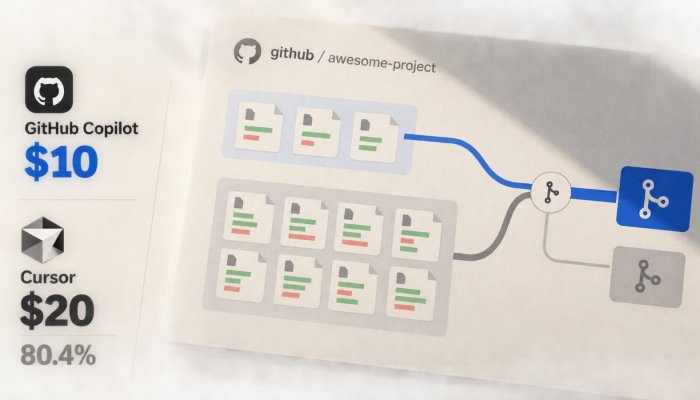 GitHub Copilot или Cursor: дешёвая подписка не решает выбор новичка
