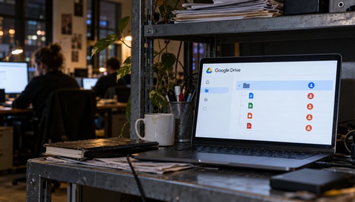 „Google Drive“ aplanko perdavimas failų savininko nepakeičia