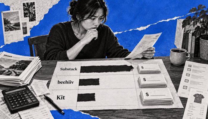 Substack, beehiiv hay Kit: khi nào phí 10% trở nên quá đắt?