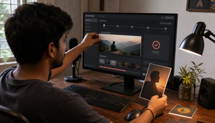 YouTube थंबनेल 3840×2160 रखें—पुराना 2 MB नियम हर जगह नहीं