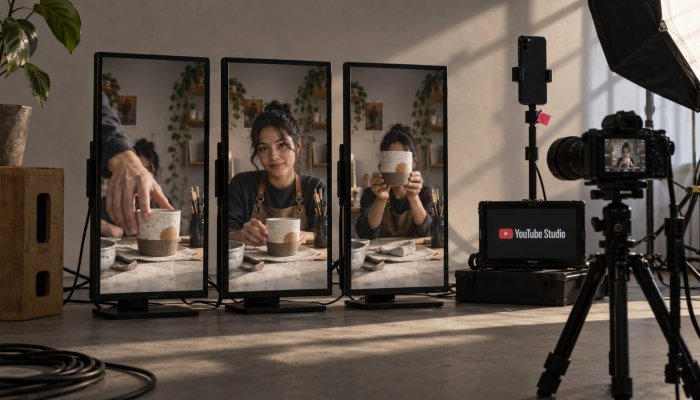 YouTube testará três cortes do mesmo vídeo — o gancho entra no experimento