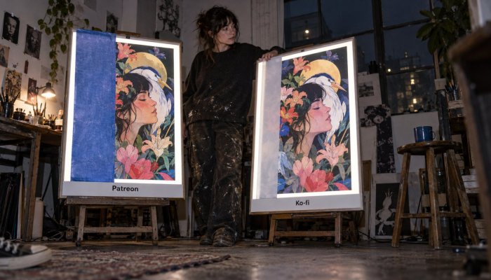 Patreon o Ko-fi: la comisión cambia según qué vendes y cuánto ingresas