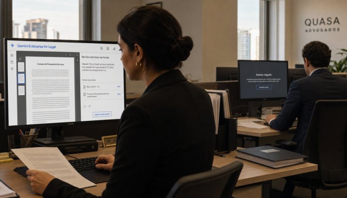 Gemini para escritórios jurídicos herda permissões — o sigilo é o teste real