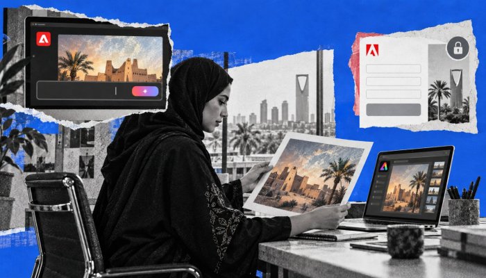 Suudi Arabistan’da Adobe AI araçları 27 milyon kişiye bir yıl ücretsiz