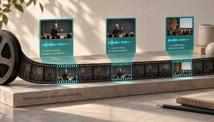 Gemini escolhe quais cenas assistir — tokens caem até 88%