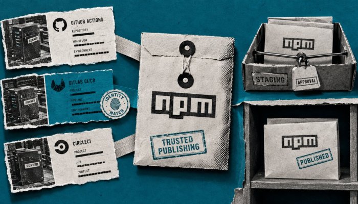 npm package-এ ১০টি trusted publisher—একটি মিললেই release অনুমোদিত
